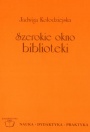 Szerokie okno biblioteki